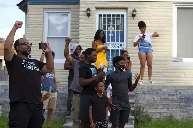 Plenty of Detroiters welcome 'outside agitators' in Black Lives Matter march