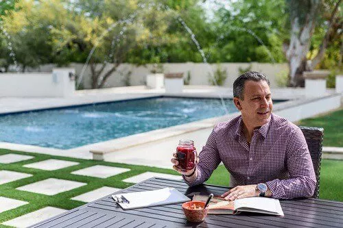 Dr. Joel Kahn is PETA's sexiest male vegan over 50. Photo via PETA.