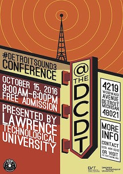 The third annual Detroit Sound Conference is tomorrow, and it's essential