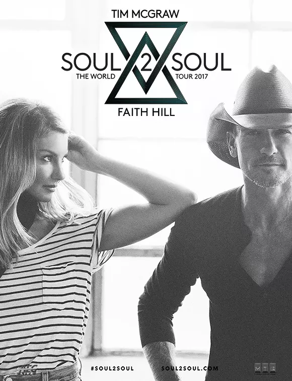 Tim McGraw and Faith Hill to play the Palace next year