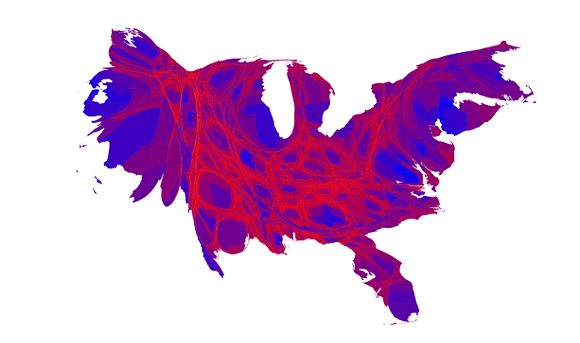 This University of Michigan professor created some election maps that actually make sense