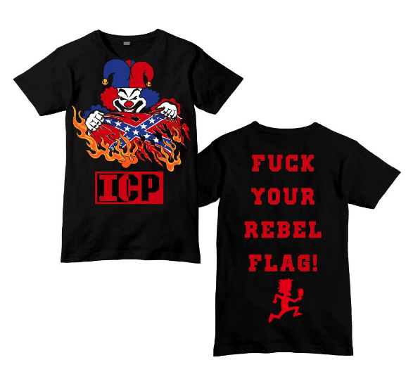 #Resistance leaders Insane Clown Posse brought back their anti-Confederate flag T-shirts (2)