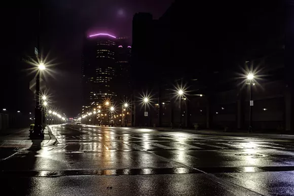 Downtown Detroit, From Rivard and Atwater. - Photo by Steve Koss