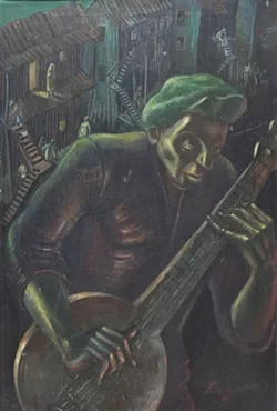 Wright Museum to restore John Thomas Biggers' social realist painting