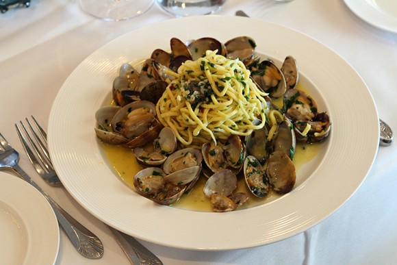 The spaghetti and clams at Bacco in Southfield show off Italy's coastal flavors with pride.