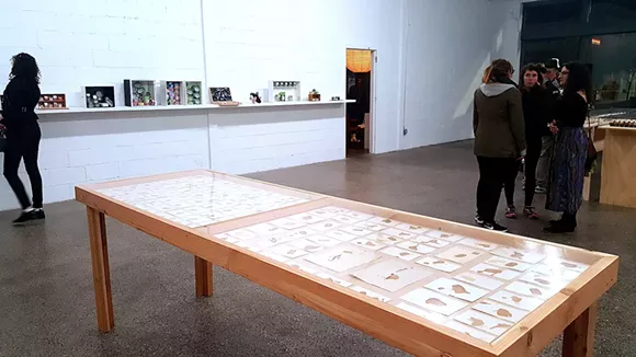 Jim Crawford at Trinosophes, installation view - Photo by Sarah Rose Sharp