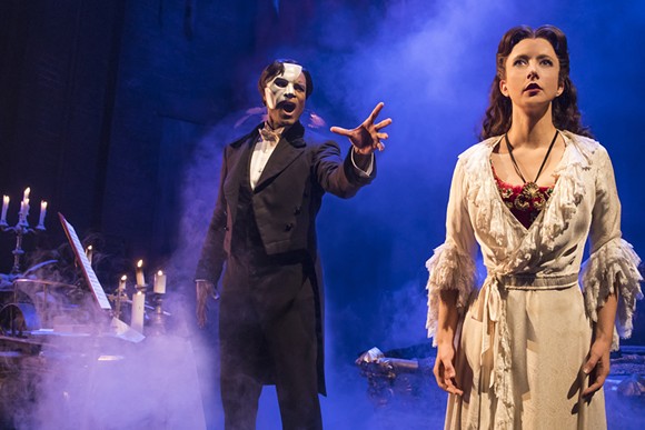 Phantom of the Opera. Photo courtesy of Broadway in Detroit.