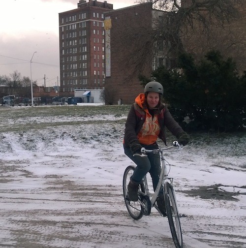 Biking in winter isn't as hard as you might have thought. - Photo courtesy Zach Wahid