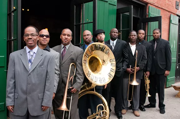 Rebirth Brass Band to play Otus Supply on MLK Day