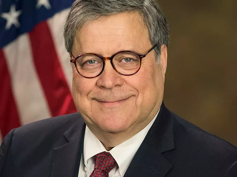 Attorney General Bill Barr. - Public domain