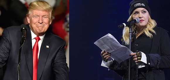 You can add Madonna to the list of things Trump finds 'disgusting'