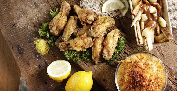 Lemon pepper wings from Detroit Wing Co. - Courtesy photo.