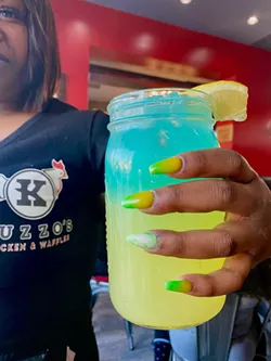 A cocktail from Kuzzo's Chicken & Waffles. - David Rudolph PR