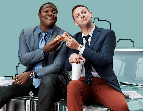 Sam Richardson and Tim Robinson, the stars of "Detroiters." - CC.com