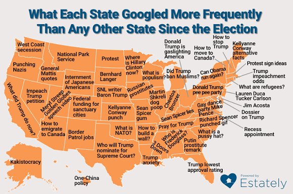 Here's what Michigan has been Googling since the election ended