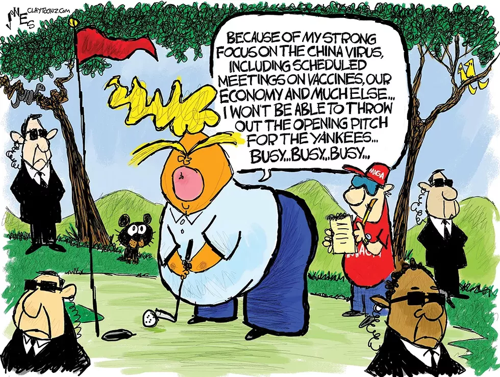MAGA busy