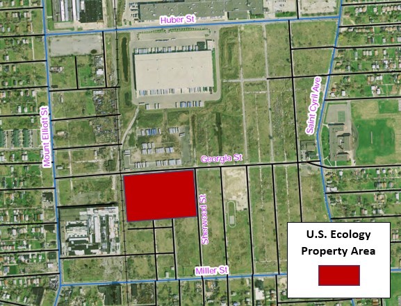 US Ecology property area. - EGLE