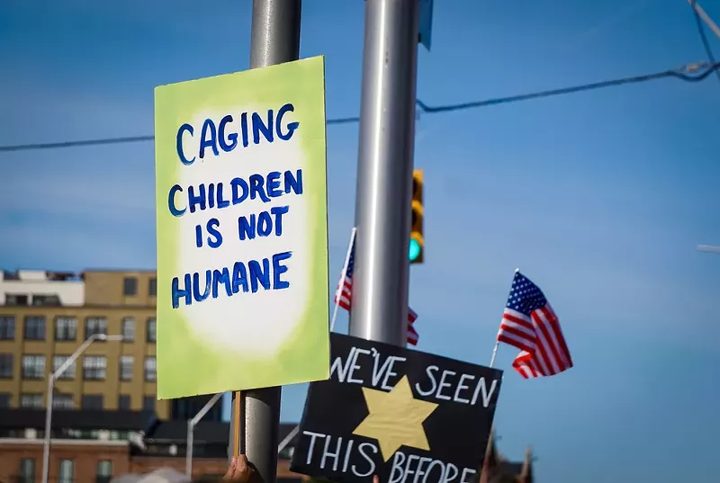 People of faith in Michigan demand end to child detention