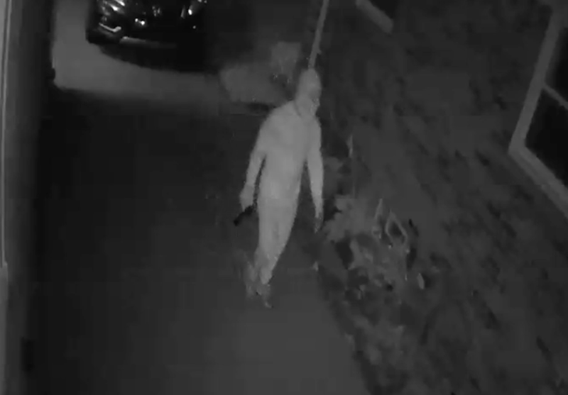 Surveillance footage of the suspect. - City of Warren