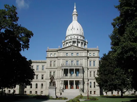 Michigan State Capitol. - Brian Charles Watson, Wikimedia Creative Commons