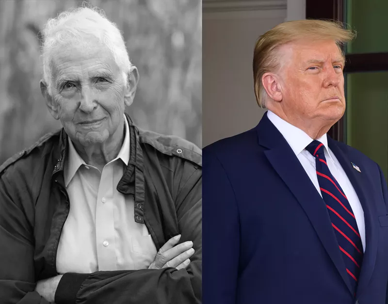 Daniel Ellsberg (left). - Christopher Michel, noamgalai / Shutterstock.com