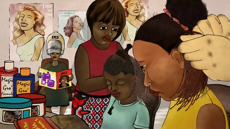Mukii Experimental Animation Yellow Fever, BIPOC Experimental Animation Special Program. - Courtesy of AAFF
