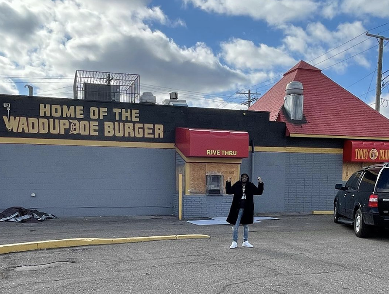 The WaddupDoe Burger is so good, Tone says, it doesn't need ketchup or mustard. - Courtesy of Tone Tone