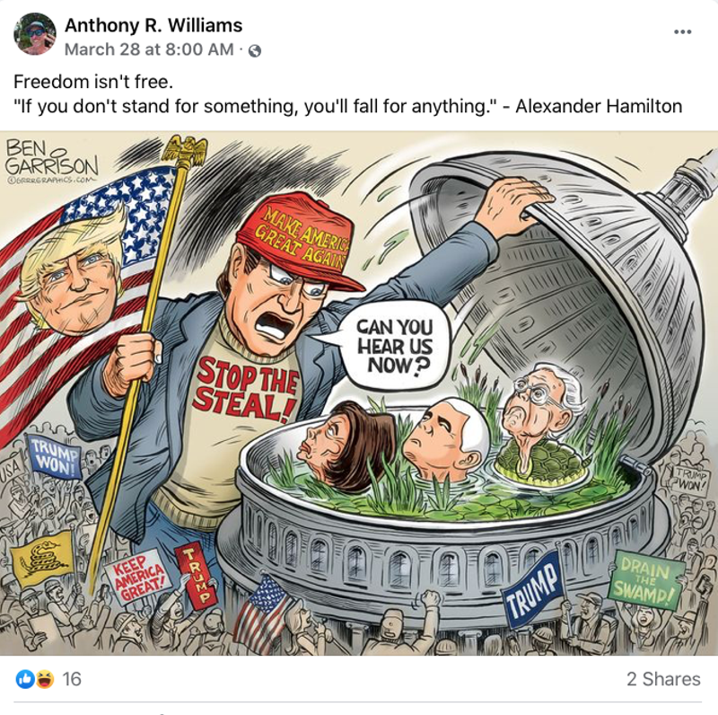 Michigan man who called U.S. Capitol riot 'proudest day of my life' charged in insurrection (2)