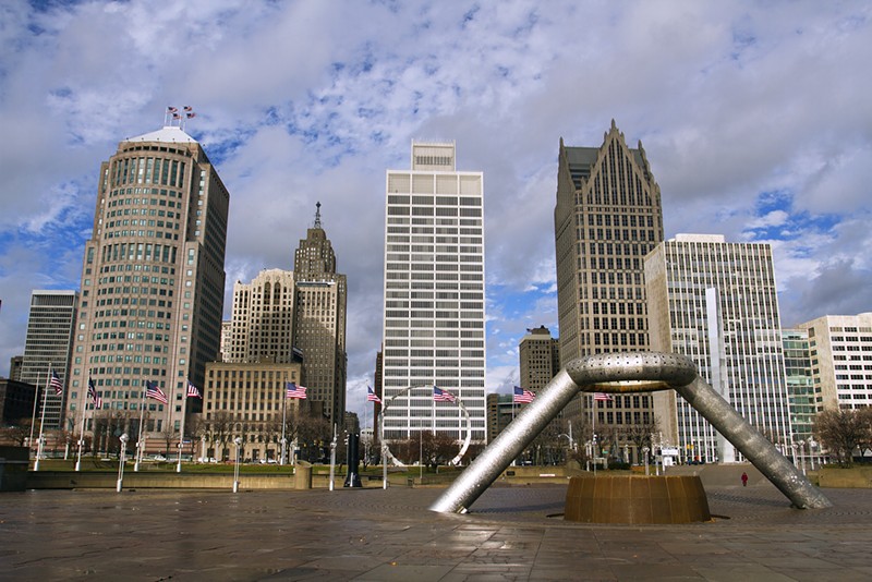 Hart Plaza in downtown Detroit. - Steve Neavling
