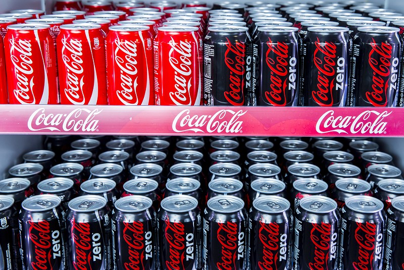 Cans of Coca-Cola. - Fotosr52 / Shutterstock.com