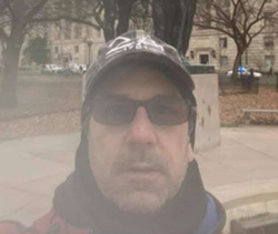 Anthony Michael Puma selfie in Washington D.C. on Jan. 6. - FBI