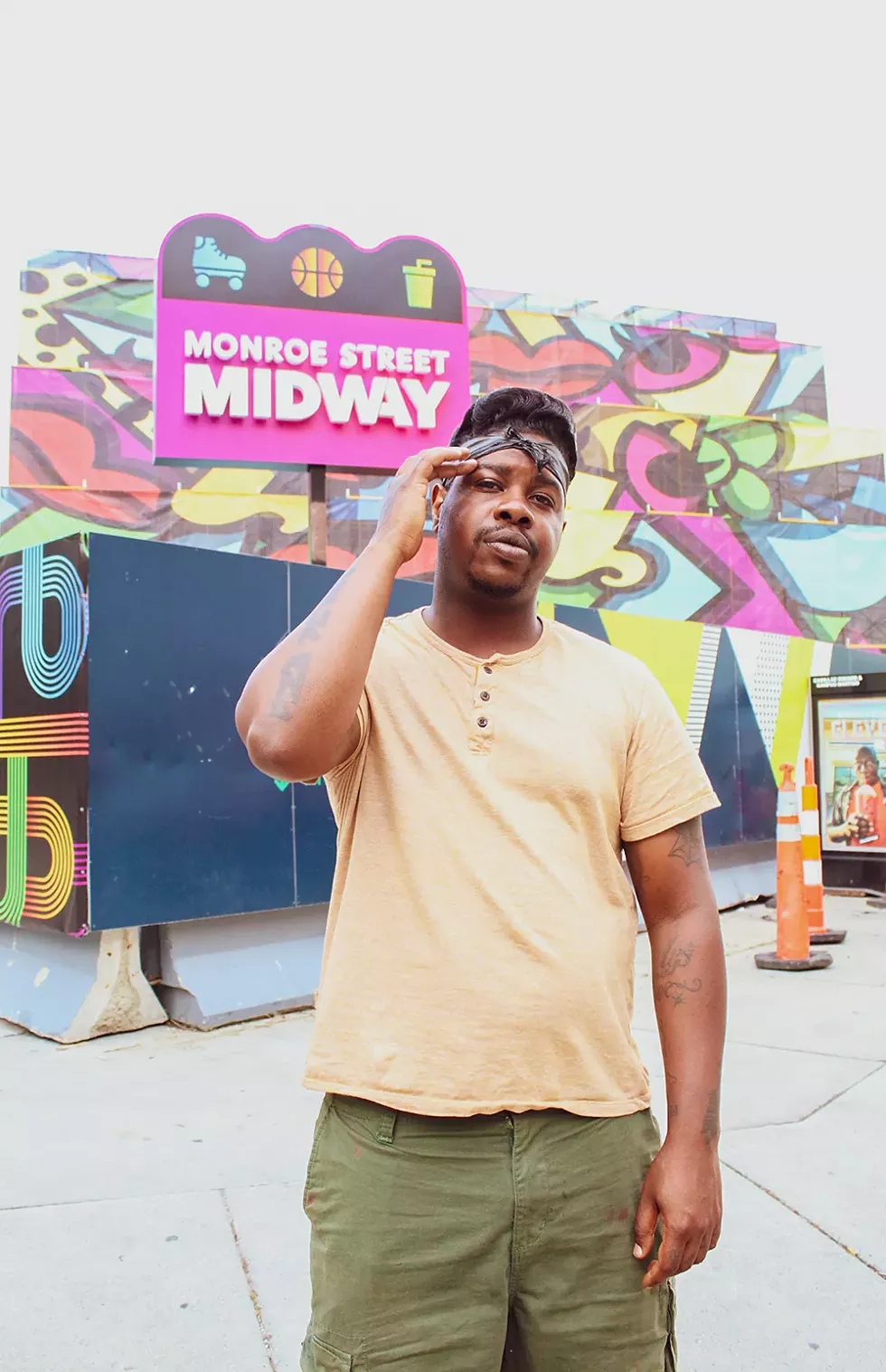 Sheefy McFly completed the Monroe Street Midway in a week. - se7enfifteen