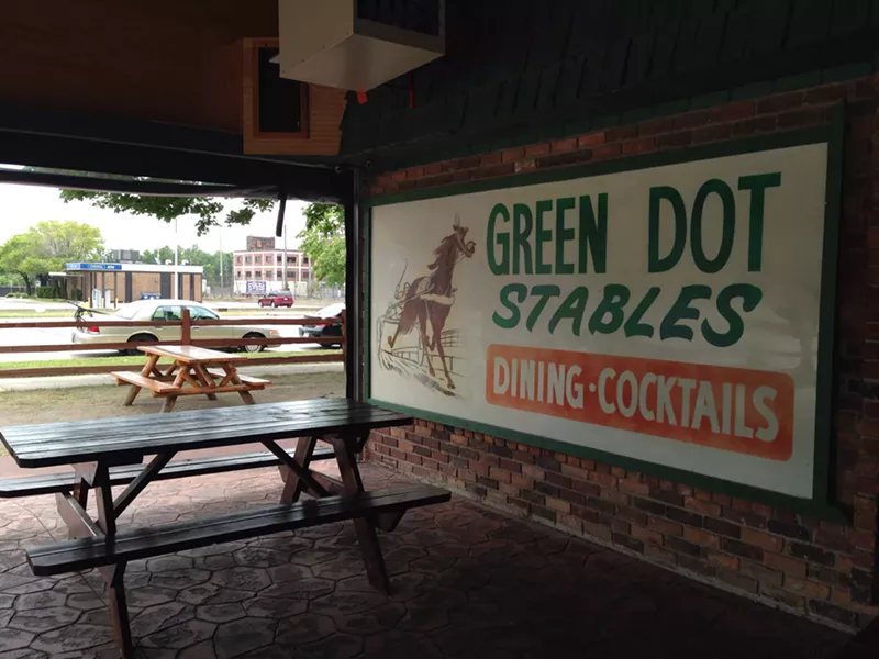 Green Dot Stables. - Liza Lagman Sperl, Flickr Creative Commons