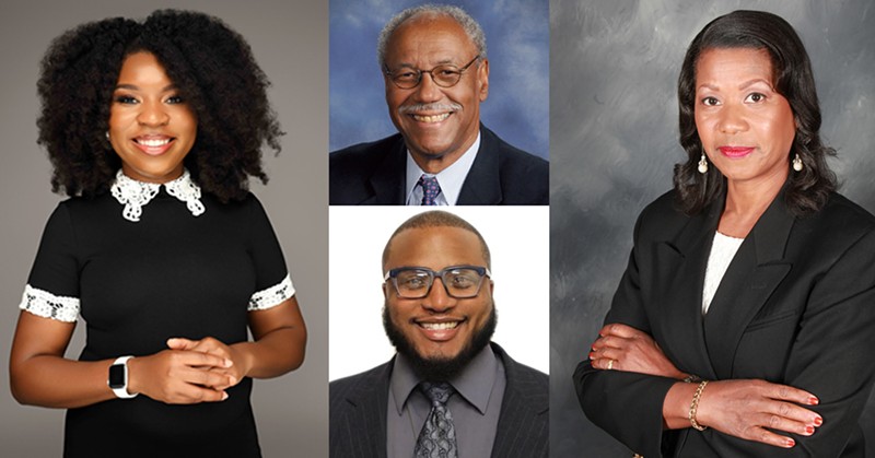 Some of the candidates running against incumbent Detroit Mayor Mike Duggan. - Courtesy photos