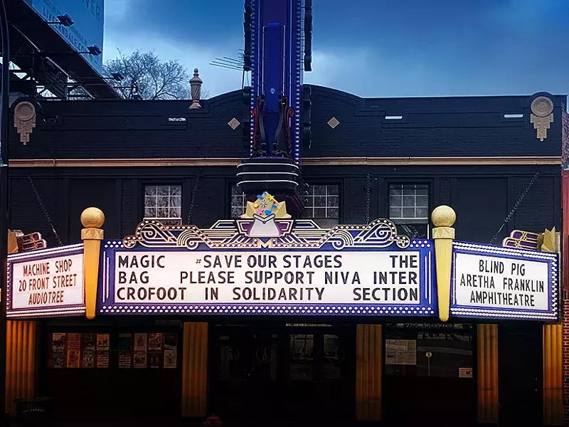 The Magic Bag in Ferndale is one of the latest venues to require the COVID-19 vaccine for patrons. - JIM COHEN