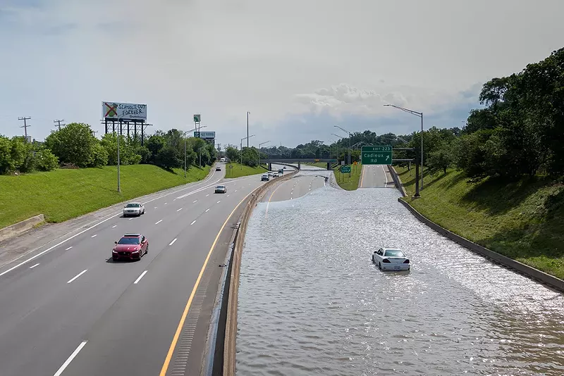 Detroit’s flooding this summer were one of the many catastrophes caused by climate change.  - Rusty Young