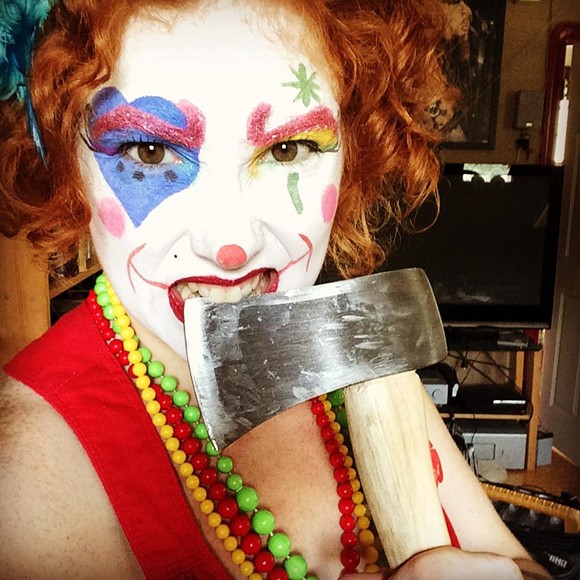 Clown and burlesque performer Mabel Syrup will be part of the proceedings. - Photo courtesy IWDC