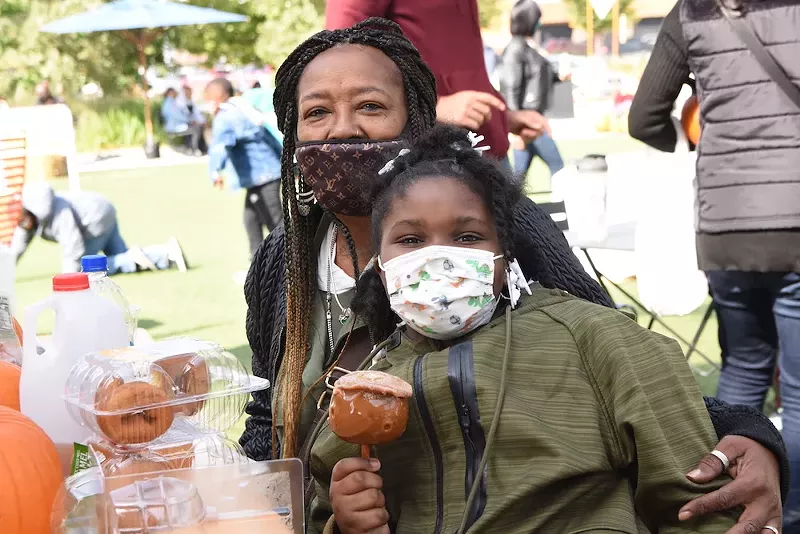 Cider in the City brings the cider mill experience to Detroit's Beacon Park. - Courtesy of Downtown Detroit Partnership