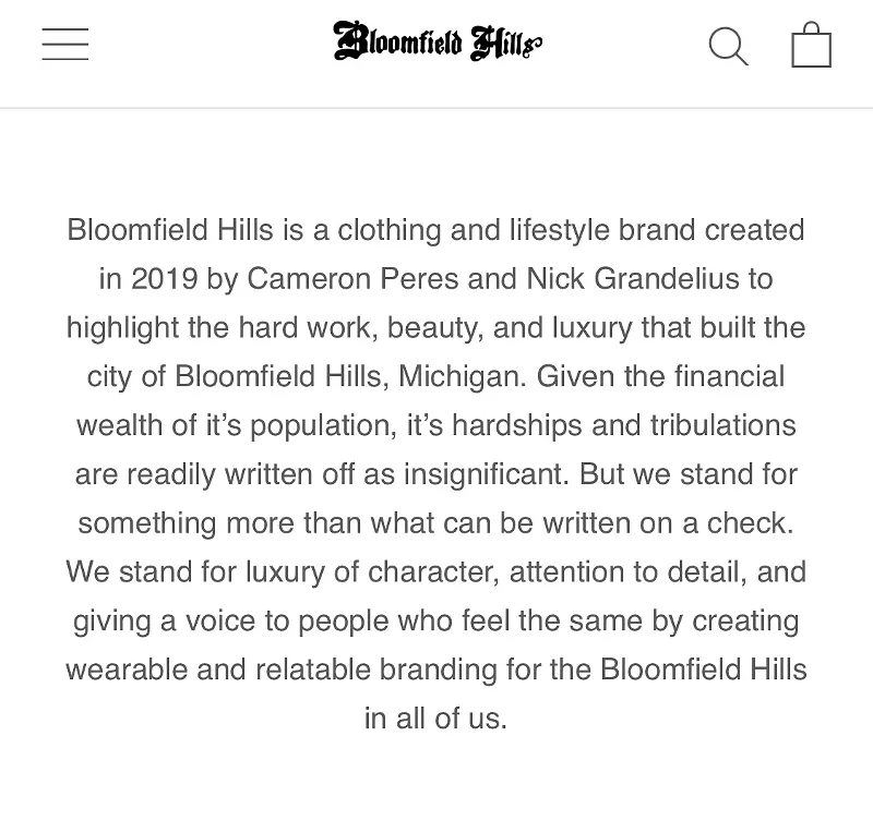 The ‘hardships and tribulations’ of Bloomfield Hills inspires local streetwear brand (2)