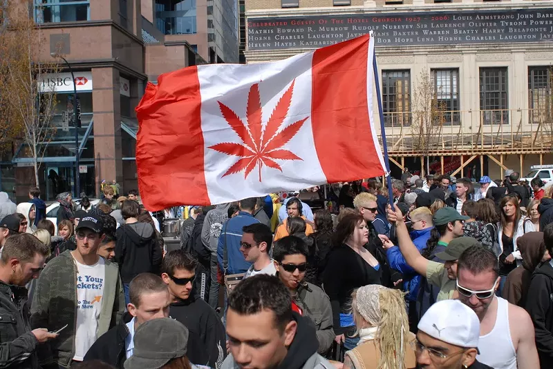 This year alone, officials have seized nearly 15,000 pounds of marijuana at the Michigan border. - Sergei Bachlakov / Shutterstock.com