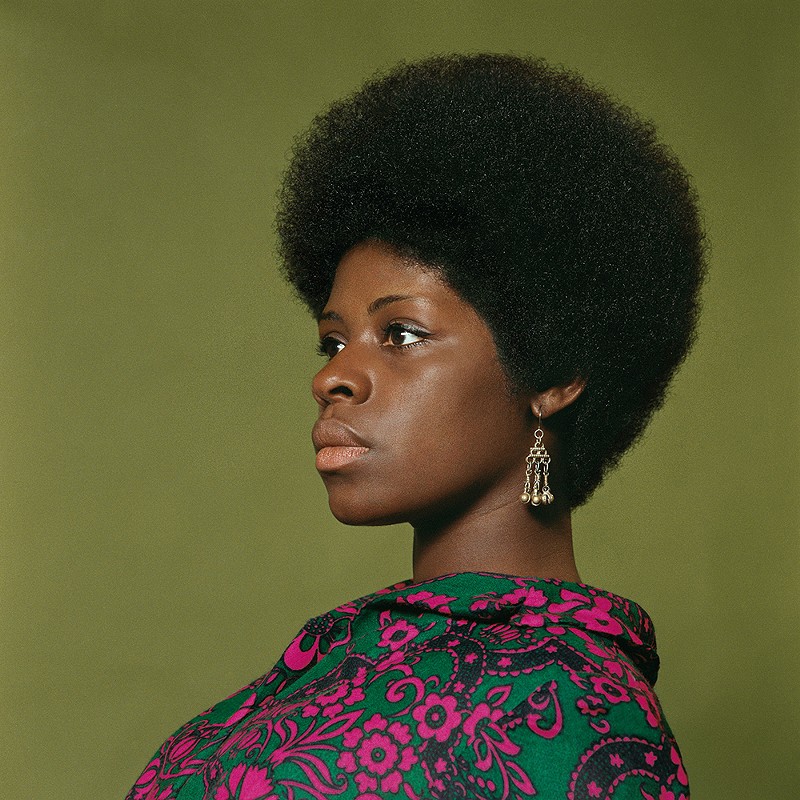 Kwame Brathwaite, Sikolo Brathwaite, African Jazz-Art Society & Studios (AJASS), Harlem, ca. 1968; from Kwame Brathwaite: Black Is Beautiful (Aperture, 2019). - COURTESY OF THE DIA