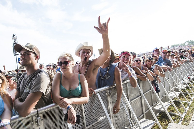 The Faster Horses country music festival in 2016. - MIKE FERDINANDE