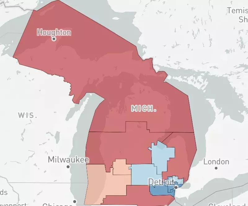 “Juniper” congressional district map - Princeton Gerrymandering Project