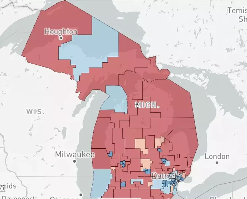 “Oak” state House district map - Princeton Gerrymandering Project