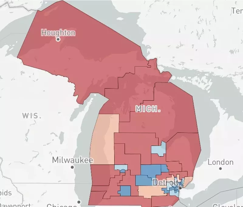 “Elm” state Senate district map - Princeton Gerrymandering Project