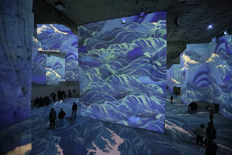 'Immersive Van Gogh'  in Southern France in 2019 will head to Detroit in February 2022 instead of this week as previously planned. - BOULENGER Xavier / Shutterstock.com