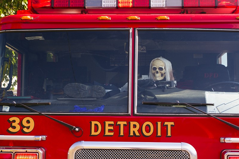 Detroit Fire Department's Engine 39. - STEVE NEAVLING