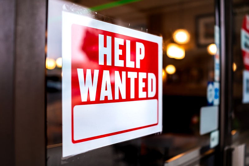 Many businesses have said they're having a hard time finding workers. - SHUTTERSTOCK.COM