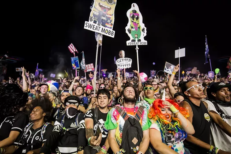 Revelers at Electric Forest 2016. - Lady Authentic