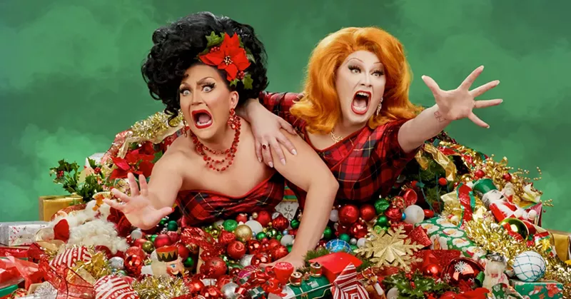 Jinkx Monsoon and BenDeLaCreme. - Jiji Lee